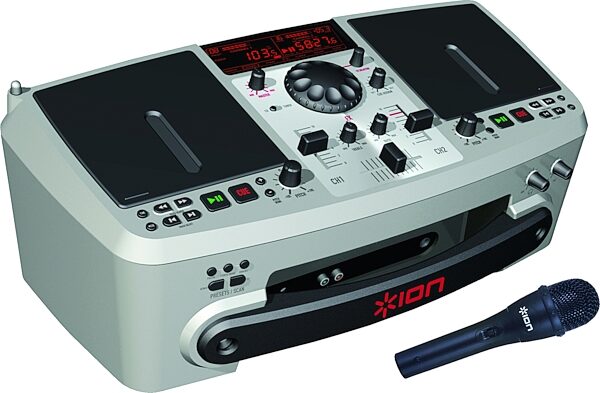 open zoom image for Ion Audio ICD04FX Portable DJ CD Station Kit, Main