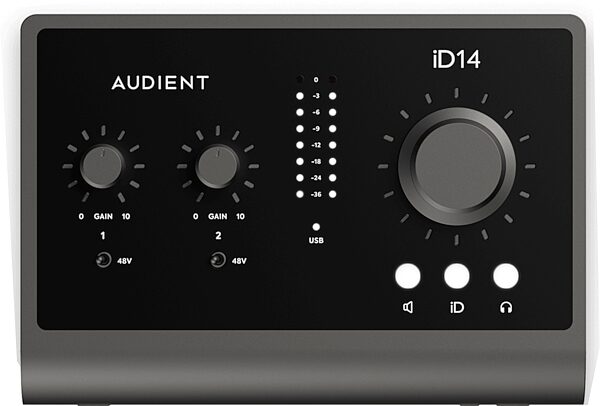 open zoom image for Audient iD14 MK2 USB Audio Interface, New, Action Position Back