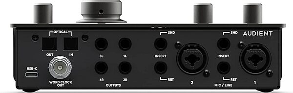 open zoom image for Audient iD24 USB Audio Interface, Open Box (Very Good), Action Position Back