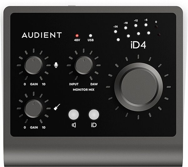 open zoom image for Audient iD4 MK2 USB Audio Interface, New, Action Position Back