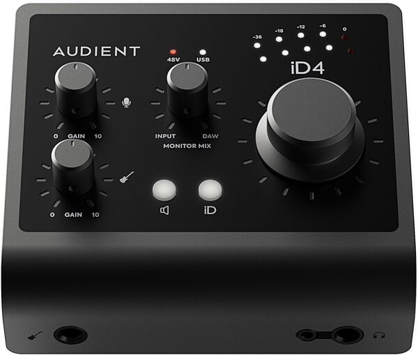 open zoom image for Audient iD4 MK2 USB Audio Interface, New, Action Position Back