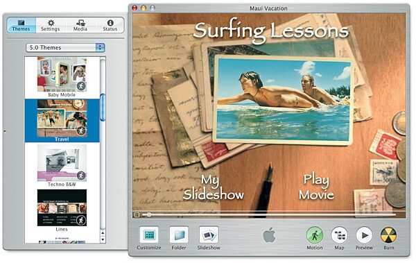 open zoom image for Apple iLife Software (Macintosh), iDVD
