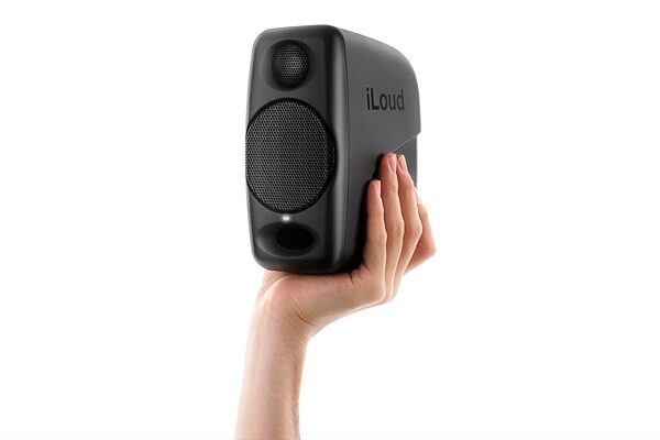 open zoom image for IK Multimedia iLoud Micro Monitors Pair with Bluetooth, Black, Pair, View 10