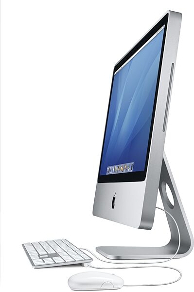open zoom image for Apple iMac Intel Core 2 Duo (2.4GHz, 20 in.), Angle View