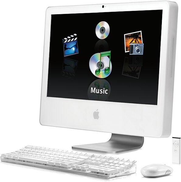 open zoom image for Apple iMac Desktop Computer with Intel Core (2.16GHz, 24 in.), Front Row