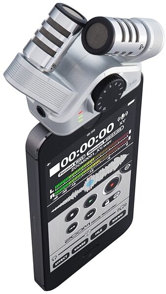 open zoom image for Zoom IQ6 X/Y iOS Lightning Microphone, New, In Use