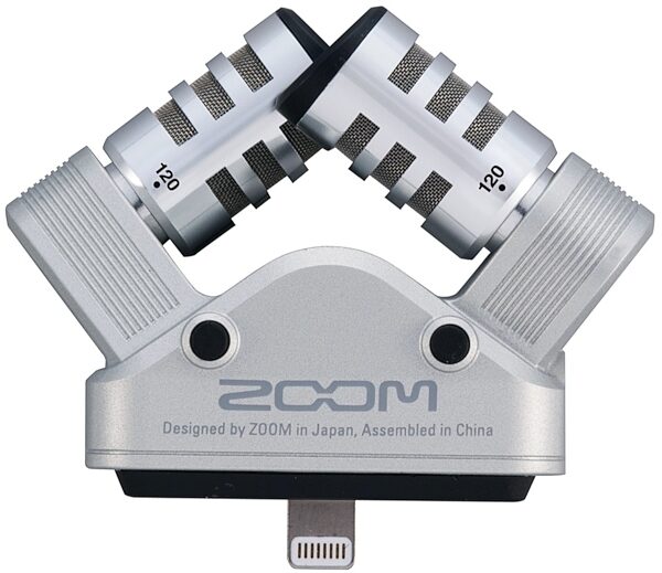 open zoom image for Zoom IQ6 X/Y iOS Lightning Microphone, New, Rear