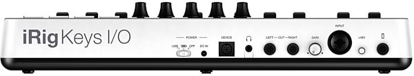 open zoom image for IK Multimedia iRig Keys I/O 25 Keyboard Controller, New, Rear