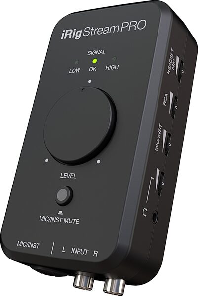 open zoom image for IK Multimedia iRig Stream Pro Audio Interface, Open Box (Like New), Action Position Back