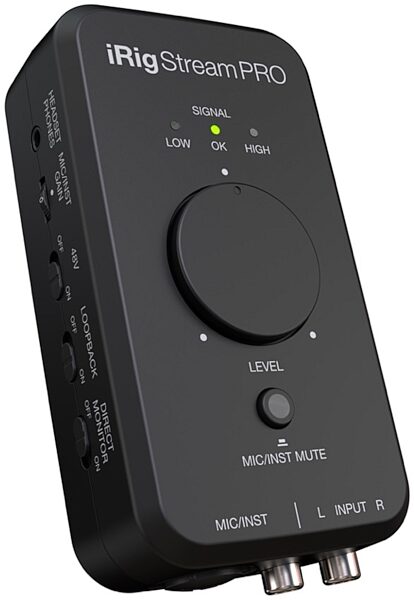 open zoom image for IK Multimedia iRig Stream Pro Audio Interface, Open Box (Like New), view