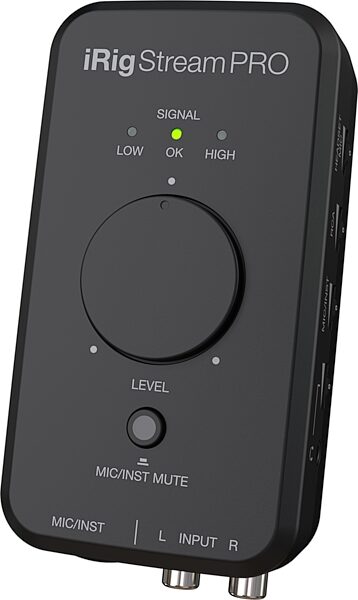 open zoom image for IK Multimedia iRig Stream Pro Audio Interface, Open Box (Like New), Action Position Back