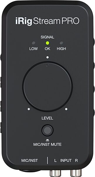 open zoom image for IK Multimedia iRig Stream Pro Audio Interface, Open Box (Like New), Action Position Back
