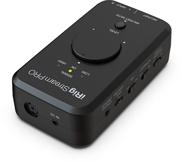 open zoom image for IK Multimedia iRig Stream Pro Audio Interface, Open Box (Like New), Action Position Back
