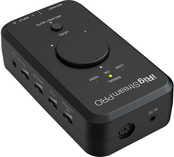 open zoom image for IK Multimedia iRig Stream Pro Audio Interface, Open Box (Like New), Action Position Back