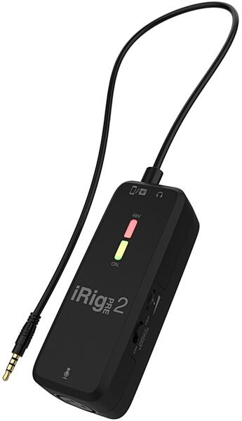 open zoom image for IK Multimedia iRig Pre 2 XLR Microphone Interface, New, ve