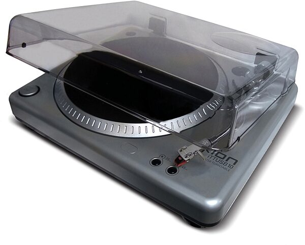 open zoom image for Ion Audio TTUSB10 USB Turntable with Dust Cover, Main