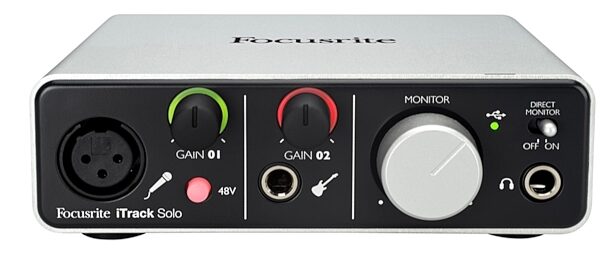 open zoom image for Focusrite iTrack Solo USB and iPad Audio Interface, Main