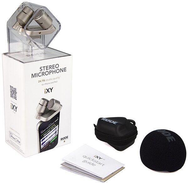 open zoom image for Rode iXY Stereo Recording Microphone for iPhone and iPad with 30-Pin Connector, New, Package