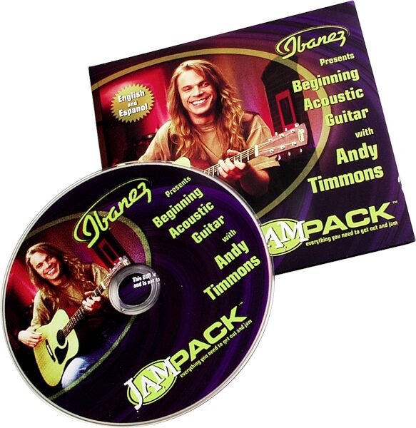 open zoom image for Ibanez IJP2S JamPack Acoustic Guitar Pack, DVD