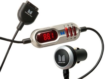 open zoom image for Monster iCarPlay Plus Wireless FM Transmitter for iPod, Main