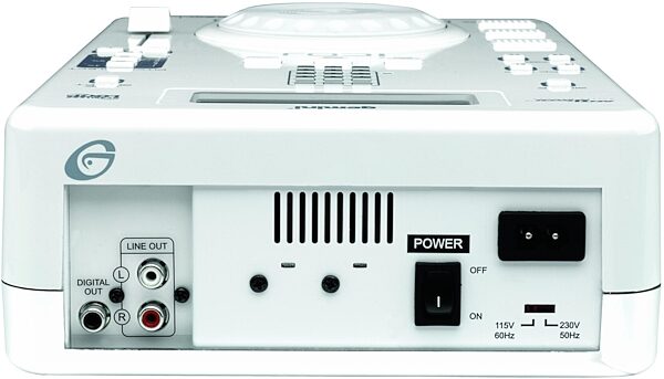 open zoom image for Gemini iCDJ Slot Loading Tabletop CD Player, Back