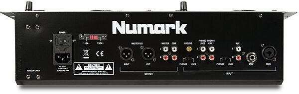 open zoom image for Numark iCDMIX2 Dual CD Performance System with Universal Dock, Back