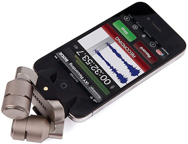 open zoom image for Rode iClamp iXY and iPhone Support, New, In Use 2