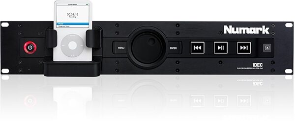 open zoom image for Numark iDEC A/V Playback and Recording Rack Interface for iPod, Front