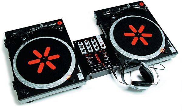 open zoom image for Ion Audio IDJ02M Plug N Play DJ Turntable Pack, Main