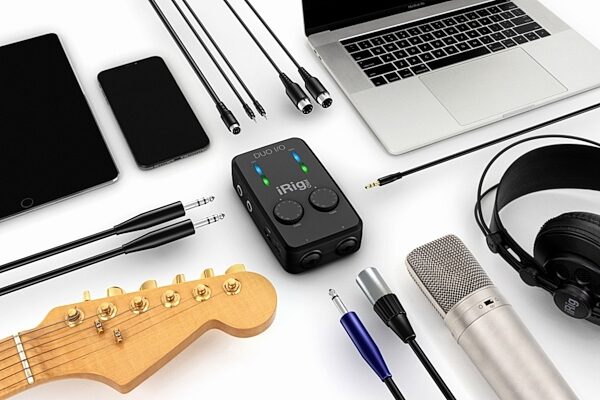 open zoom image for IK Multimedia iRig Pro DUO I/O Audio/MIDI Interface, Open Box (Very Good), In Use