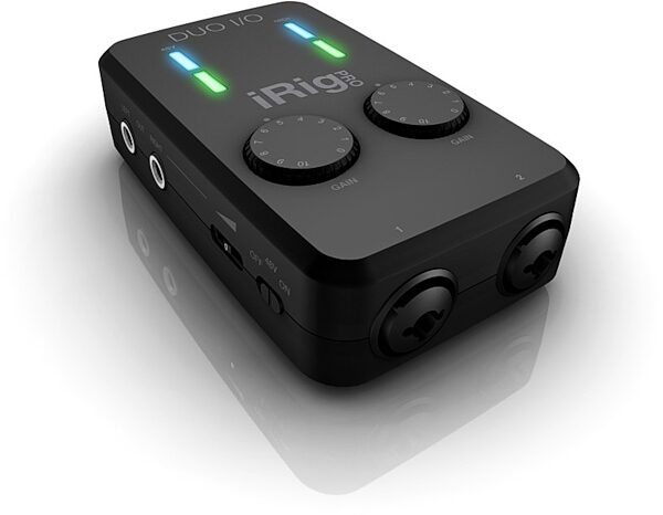 open zoom image for IK Multimedia iRig Pro DUO I/O Audio/MIDI Interface, Open Box (Very Good), Angle