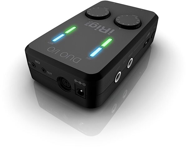 open zoom image for IK Multimedia iRig Pro DUO I/O Audio/MIDI Interface, Open Box (Very Good), Angle