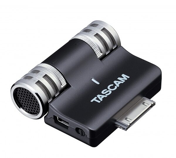 open zoom image for TASCAM iM2 Apple iOS Microphone Interface, Left Angle