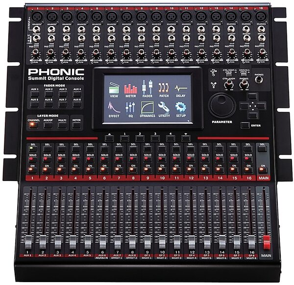 open zoom image for Phonic 16-Channel Digital Mixer, Racked