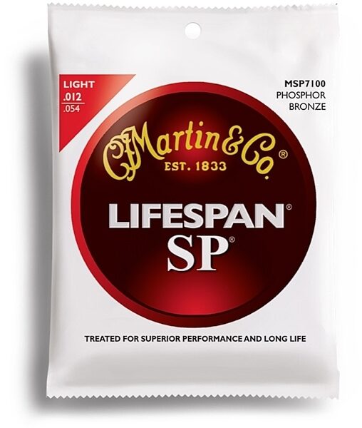 open zoom image for Martin SP Lifespan Phosphor Bronze Acoustic Guitar Strings, MSP7100