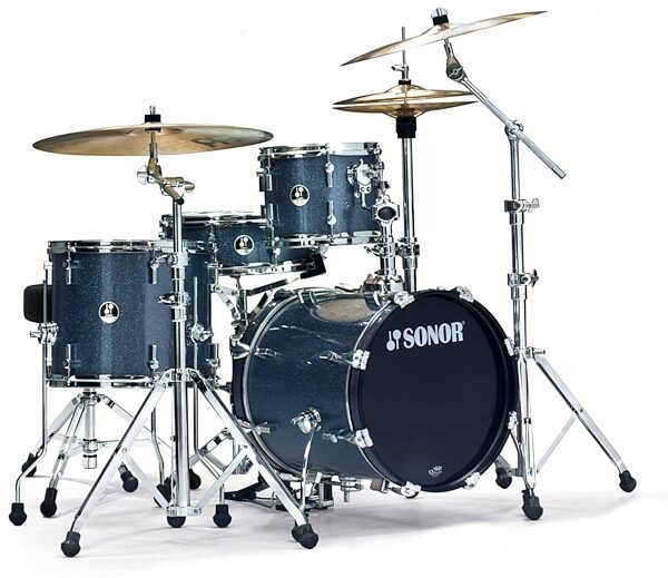 open zoom image for Sonor Safari 4-Piece Mini Drum Shell Kit, Black Galaxy
