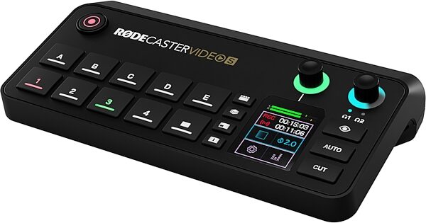 open zoom image for Rode RODECaster Video S All-In-One Production Console for Audio and Video, New, view