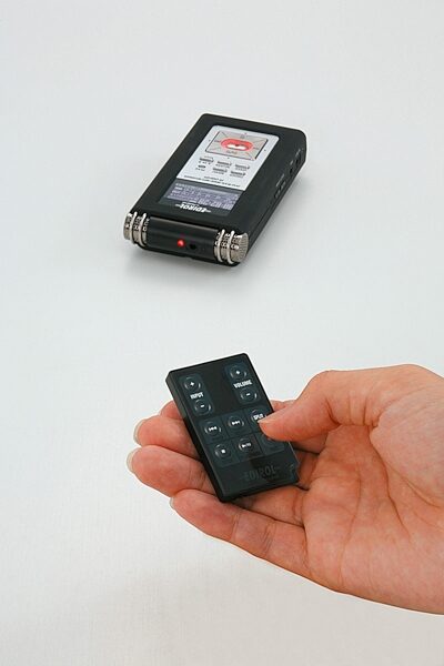 open zoom image for Edirol R09HR High Resolution Wave and MP3 Recorder, Remote Action