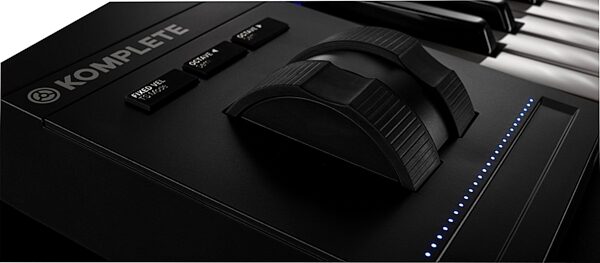 open zoom image for Native Instruments Komplete Kontrol S49 MK2 USB MIDI Keyboard Controller, Action Position Back