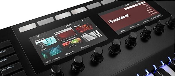 open zoom image for Native Instruments Komplete Kontrol S49 MK2 USB MIDI Keyboard Controller, Action Position Back