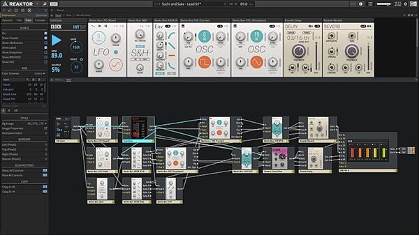 open zoom image for Native Instruments Reaktor 6 Software Synthesizer, Digital Download, Action Position Back