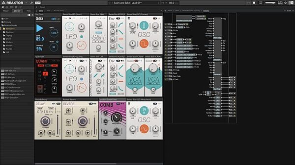 open zoom image for Native Instruments Reaktor 6 Software Synthesizer, Digital Download, Action Position Back
