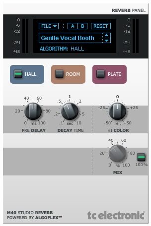 open zoom image for TC Electronic Impact Twin Firewire Audio Interface, Screenshot - Twin M40