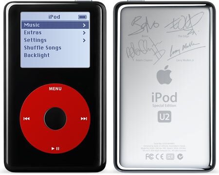open zoom image for Apple iPod U2 Special Edition Music Player, Main