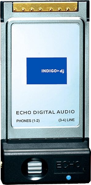 open zoom image for Echo Indigo DJ Dual Stereo 24/96 Laptop Cardbus, Main