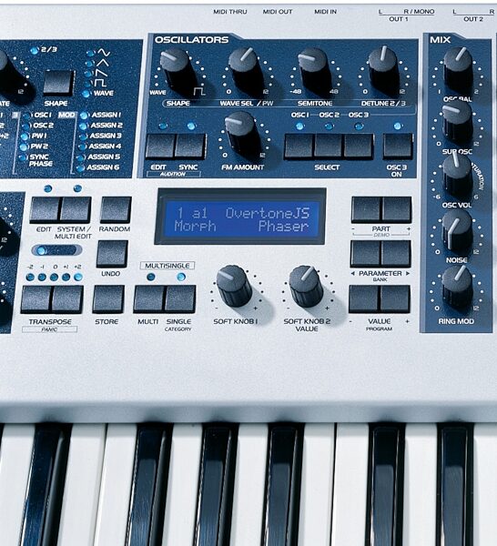 open zoom image for Access Virus Indigo 2 Keyboard, Detail Middle