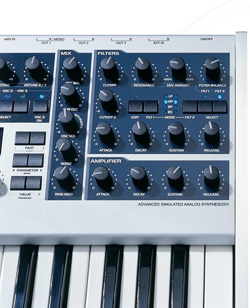 open zoom image for Access Virus Indigo 2 Keyboard, Detail Right