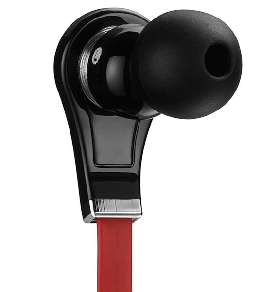open zoom image for Monster Beats By Dr. Dre Tour Earphones, Black Front Angle