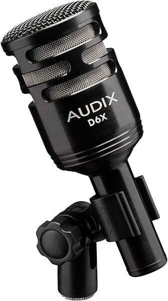 open zoom image for Audix D6X Dynamic Kick Drum Microphone, New, Action Position Back