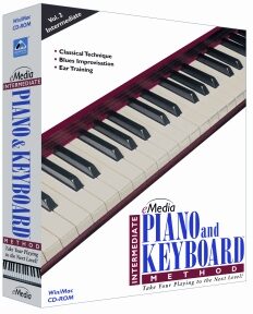 open zoom image for eMedia Intermediate Piano and Keyboard Method CD (Macintosh and Windows), Main